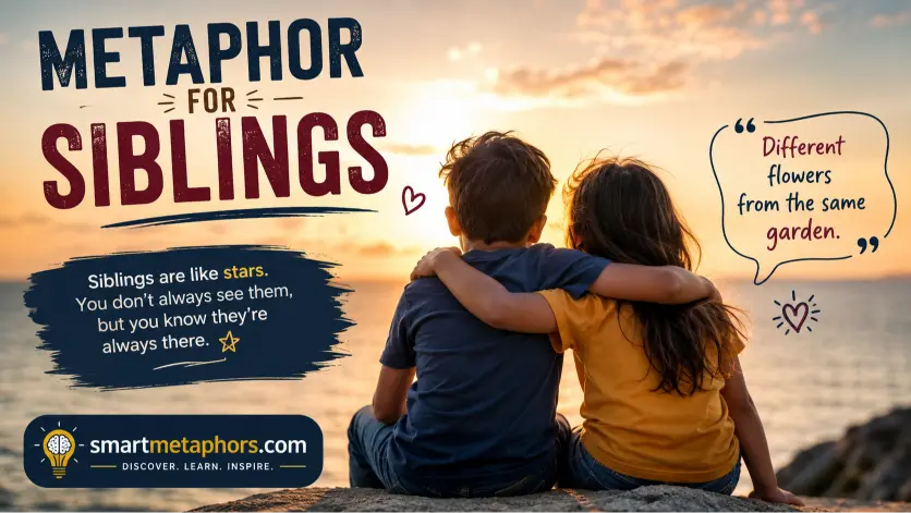 metaphor for siblings