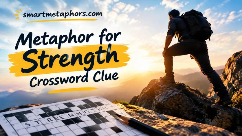 Metaphor for Strength Crossword Clue