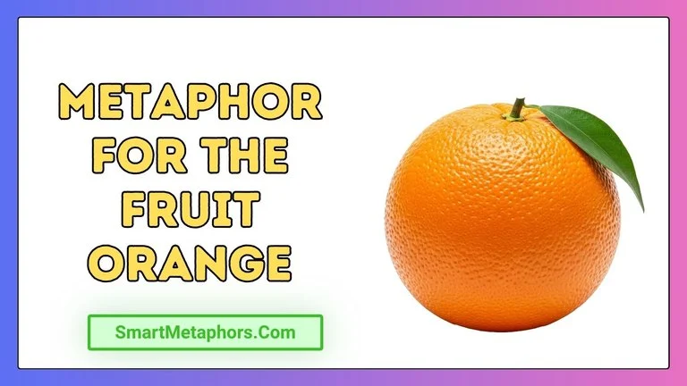 Metaphor for the Fruit Orange