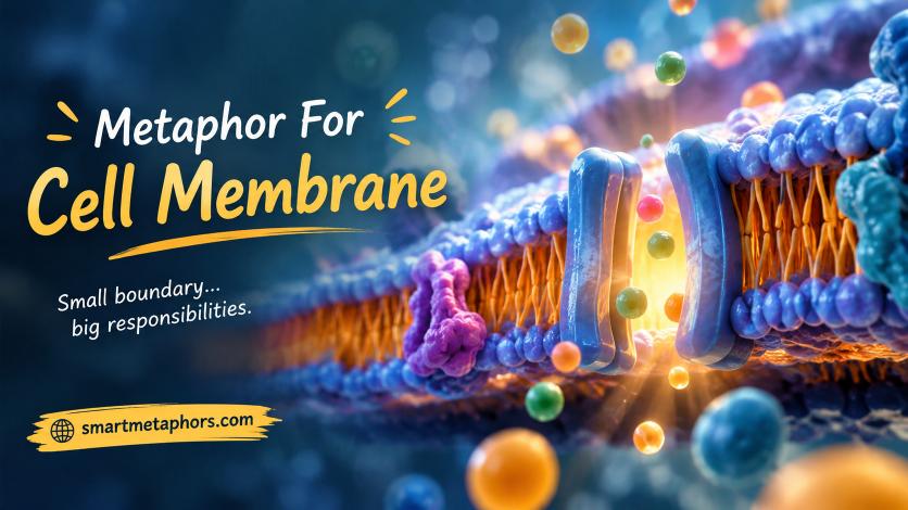 Metaphor For Cell Membrane