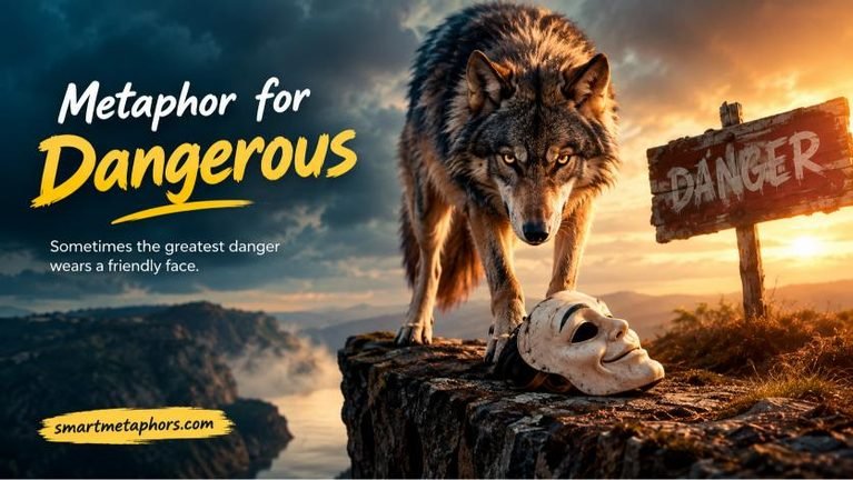 Metaphor Teeth Metaphor for Dangerous: to Describe Risk, Threat, and Danger