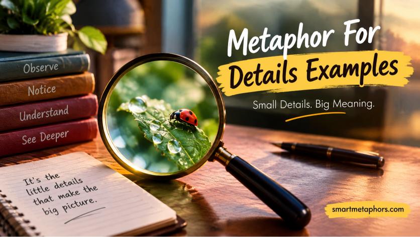 Metaphor For Details Examples