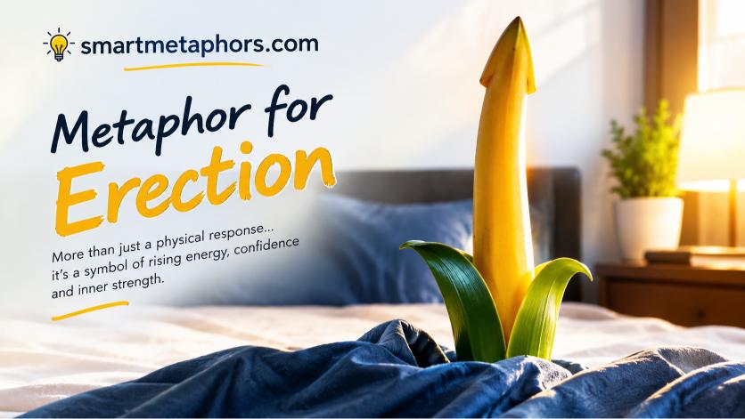 metaphor for erection